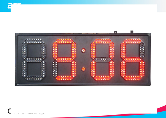 Τεράστιο οδηγημένο ψηφιακό τοίχων χρονόμετρο επίδειξης ρολογιών χρησιμοποιημένο μπαταρία οδηγημένο