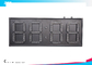 Συνήθεια άσπρο οδηγημένο ψηφιακό ρολόι 7 τμήματος με την επίδειξη θερμοκρασίας