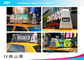 Πλήρες χρώμα 3G/4G επίδειξης P2.5 P5 των διπλών δευτερευουσών οδηγήσεων ταξί/ραδιόφωνο Wifi για τη διαφήμιση