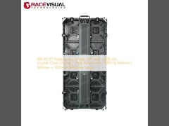 IRA P2.97 Επαγγελματική ενοικίαση LED τοίχος 600 νιτ Κρυστάλλινη οθόνη