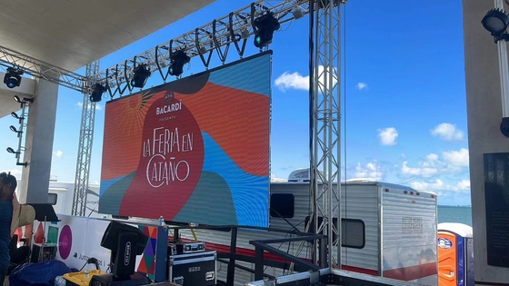 7680HZ P3.9 Εξωτερική ενοικίαση LED οθόνη Υλικό πίνακα αλουμινίου χύτευσης για εκδηλώσεις ενοικίασης των ΗΠΑ