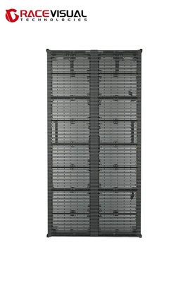 500mmX1000mm Διαφανής Ultra Thin, ελαφριά οθόνη LED για εσωτερικές / εξωτερικές ανάγκες