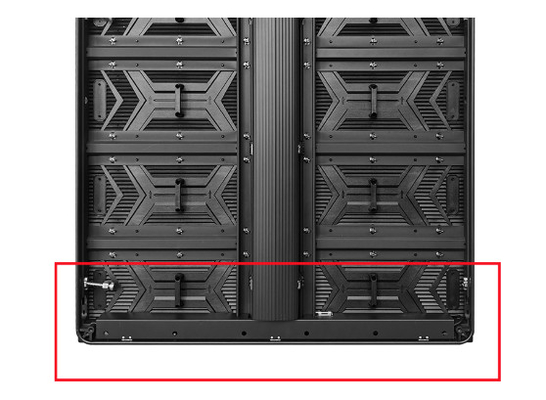 Υψηλή φωτεινότητα Front Service LED Display Die-casting αλουμίνιο για τις απαιτήσεις των έργων σας '
