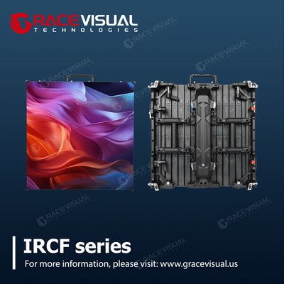 Η σειρά IRCF Ευέλικτο LED Panel Indoor P2.6/P2.9/P3.9 500MM*500MM, A8s Αποδέχεται κάρτες,7680HZ υψηλό ποσοστό ανανέωσης