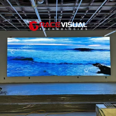 Προσωπική εξυπηρέτηση 640mm X 480mm Εμφάνιση εσωτερικού οθόνης P1.25/1.538/1.86/2.5mm Pixel Pitch