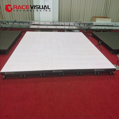 Υψηλή αναλογία αντίθεσης DF Series LED Dance Floor Cold Steel/Aluminum/Die-casting Aluminum Panel