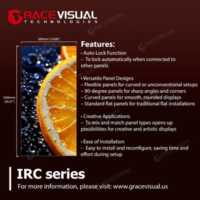 IRC Series Indoor Rental LED ScreenP2.6 / P2.9 / P3.9mm 7680Hz Ultra High Refresh LED οθόνη / τοίχος / βίντεο τοίχος