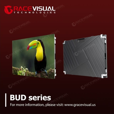 BUD σειράς P1.86 εσωτερικά σταθερά LED πάνελ με 7680hz υψηλή ανανέωση