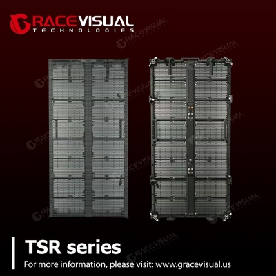 TSR-3.9-7.8 7680HZ IP65 Διαφανής LED οθόνη διαφανής LED οθόνη ταινίας πλήρους χρώματος παράθυρο