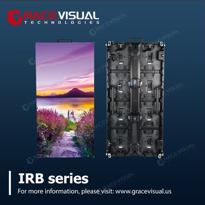 Η σειρά ORB P3.91 Εξωτερική ενοικίαση 500mmx1000mm 7680Hz Υψηλός ρυθμός ανανέωσης 4500nits φωτεινότητα LED οθόνη / τοίχος