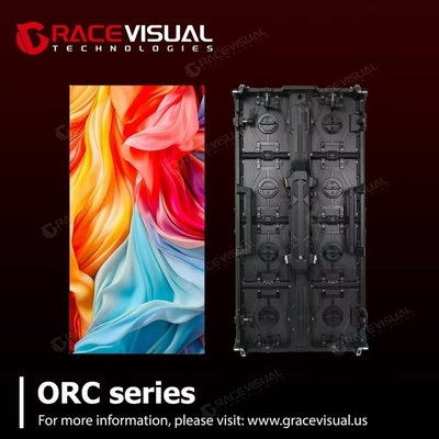 Μονουλογική εξωτερική οθόνη LED σειράς ORC   P3.91, 7680Hz ανανεωτικό ρυθμό, μαγνητική ευελιξία, τέλεια για διαφημίσεις και εκδηλώσεις σκηνής