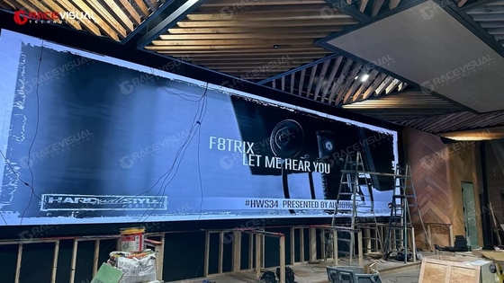 Εκπληκτική BUD Pro P1.86mm εσωτερική σταθερή οθόνη LED με υψηλό ρυθμό ανανέωσης 7680Hz με GOB