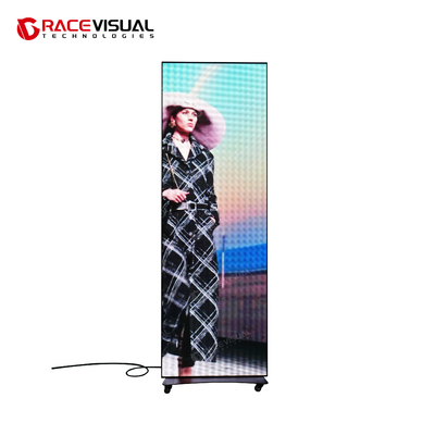 Ελαφριά 35 kg εσωτερική οθόνη LED με 3840 Hz Refresh Wireless Control Υπερ-ευέλικτα οπτικά Ελαστικές επιλογές τοποθέτησης