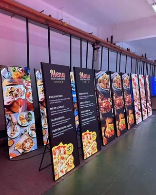 P2.5mm 640x1920mm Indoor IPoster LED Panel- λεπτή εμφάνιση και ελαφρύτητα, ευέλικτες επιλογές ελέγχου