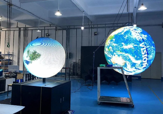 P2.5 P3 LED οθόνη τοίχου Εκπληκτική οπτική οθόνη 360 °