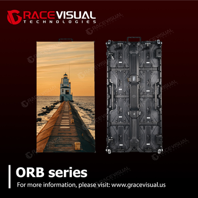 ORB P2.9 Υψηλής απόδοσης οθόνη LED 500×1000 mm - Premium Event & Exhibition Solution με 7680 Hz Ultra-Fluid Refresh Rate και 4500 nits Εκπληκτική φωτεινότητα