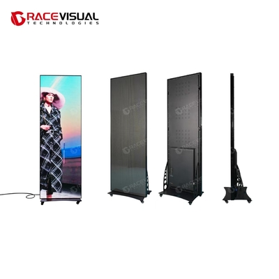 IP Series P1.86 και P2.5 Indoor LED Poster Display-640x1920mm cabinet με ρυθμό ανανέωσης 7680hz, κατάλληλο για εμπορικό κέντρο, κατάστημα λιανικής πώλησης, αίθουσα συνεδριάσεων και έκθεση