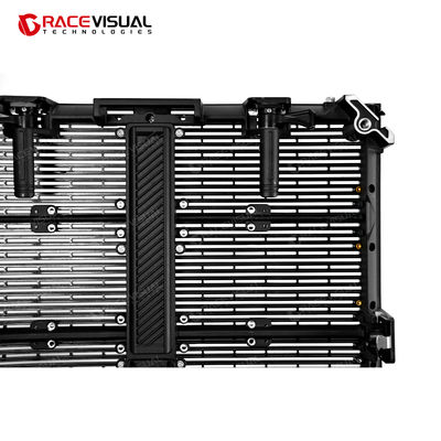 TSR Series Outdoor Transparent Rental LED Display: 5500nits Brightness, In-Stock Now at US Warehouse
